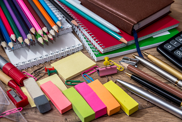 Various School Supplies